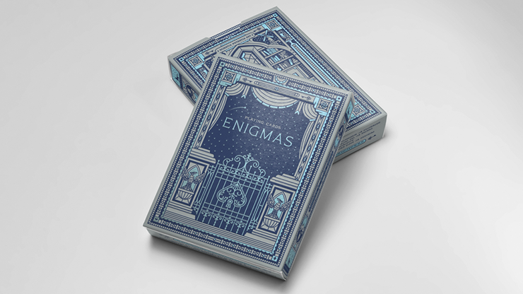 ENIGMAS Puzzle Hunt, cartes à jouer bleues