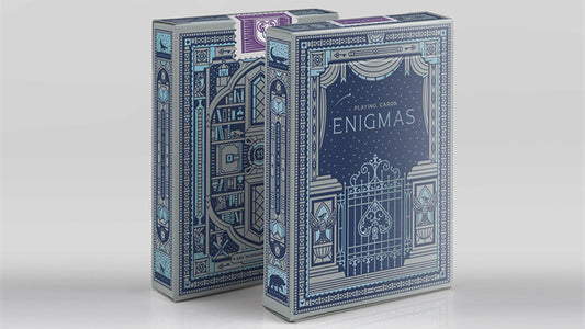 ENIGMAS Puzzle Hunt, cartes à jouer bleues