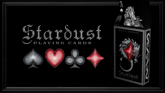 Stardust Black Edition Playing Cards, on sale