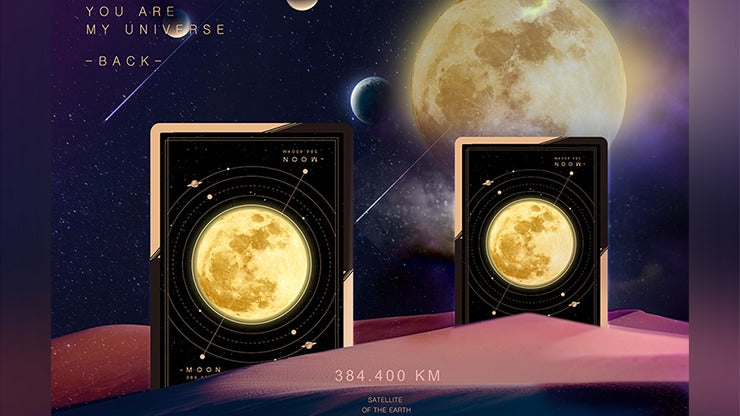 The Moon Playing Cards by Bocopo