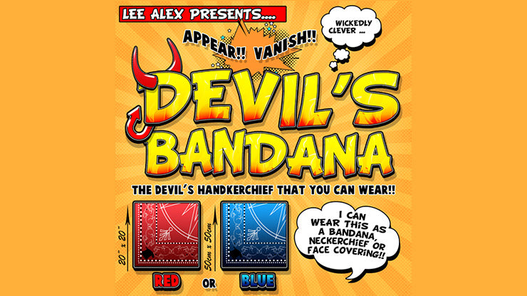 Devil&#039;s Bandana, Red by Lee Alex