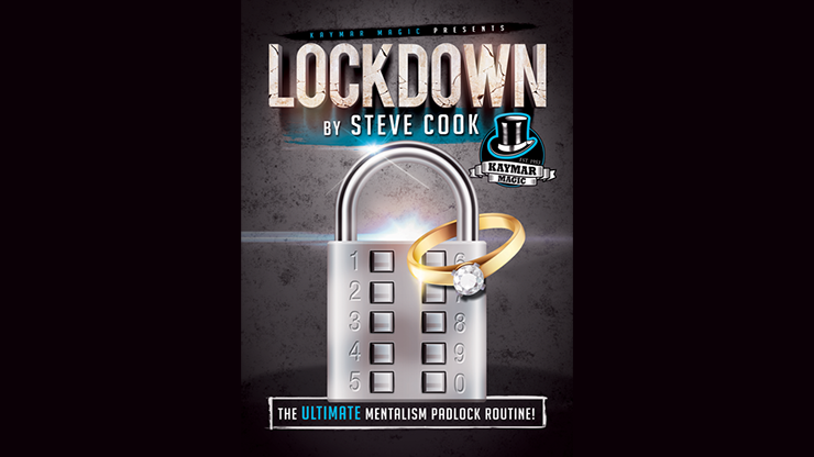 LOCKDOWN, Gimmick and Online Instructions by Steve Cook and Kaymar Magic