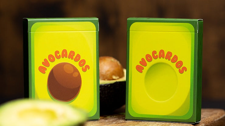 Avocado, Seed Edition Playing Cards by Organic Playing Cards &amp; Riffle Shuffle