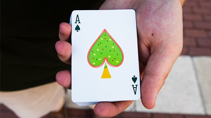 Avocado, Seedless Edition Playing Cards by Organic Playing Cards &amp; Riffle Shuffle