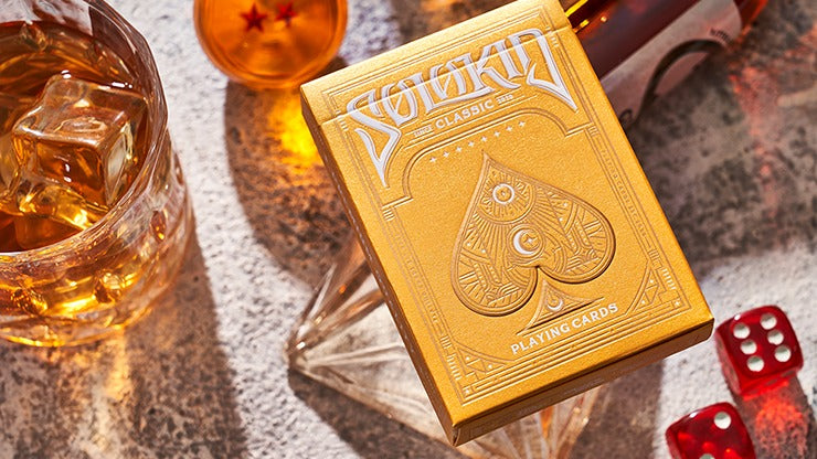 Cartes à jouer Solokid Gold Edition par Bocopo
