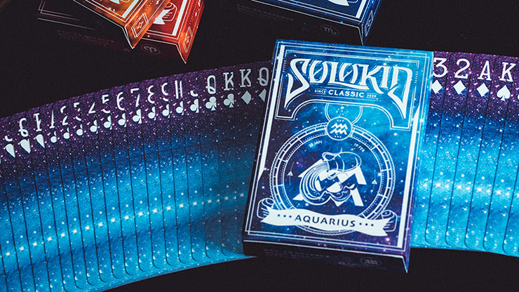 Solokid Constellation Series V2, Aquarius Playing Cards by BOCOPO