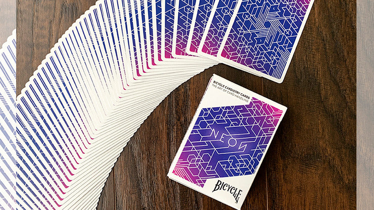 Bicycle Neon Blue Aurora Playing Cards*