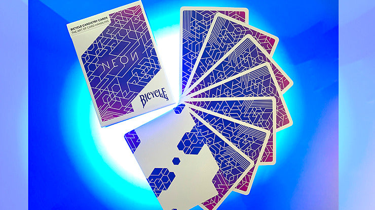 Bicycle Neon Blue Aurora Playing Cards*
