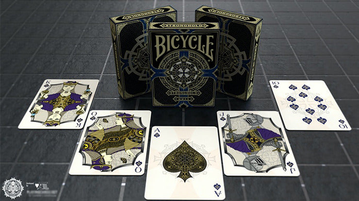 Bicycle Stronghold Sapphire Playing Cards, on sale