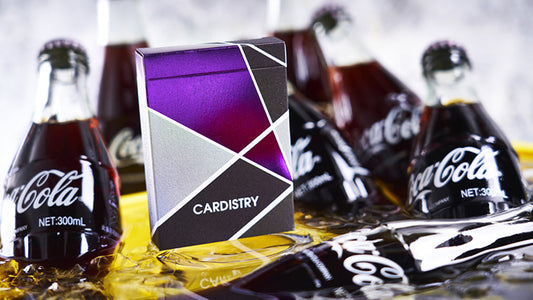 Cartes à jouer Purple Cardistry par BOCOPO*