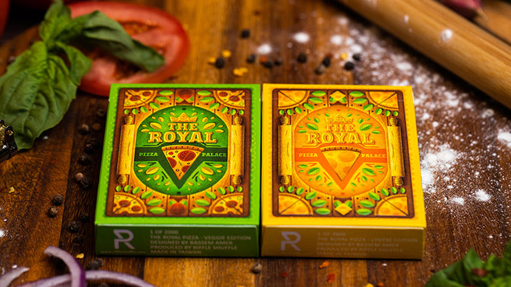 Jeu de cartes à jouer The Royal Pizza Palace par Riffle Shuffle