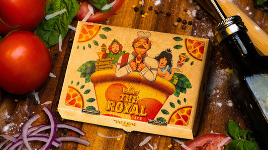 Jeu de cartes à jouer The Royal Pizza Palace par Riffle Shuffle