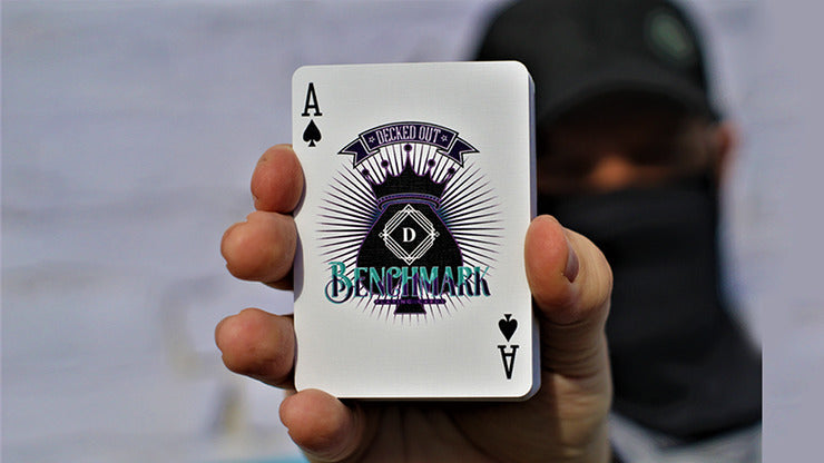 Benchmark, cartes à jouer violettes*