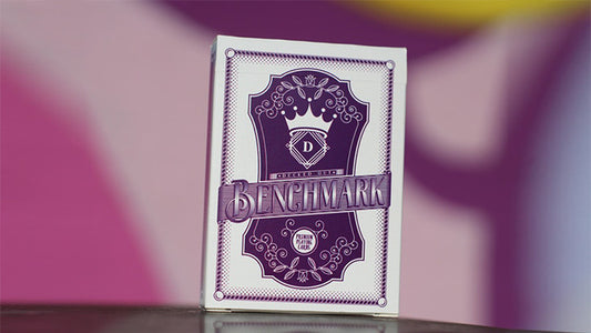 Benchmark, cartes à jouer violettes*