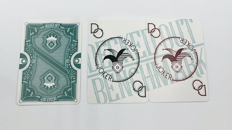 Benchmark, Teal Playing Cards, on sale
