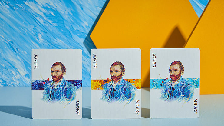 Van Gogh, cartes à jouer édition fleurs d'amandier