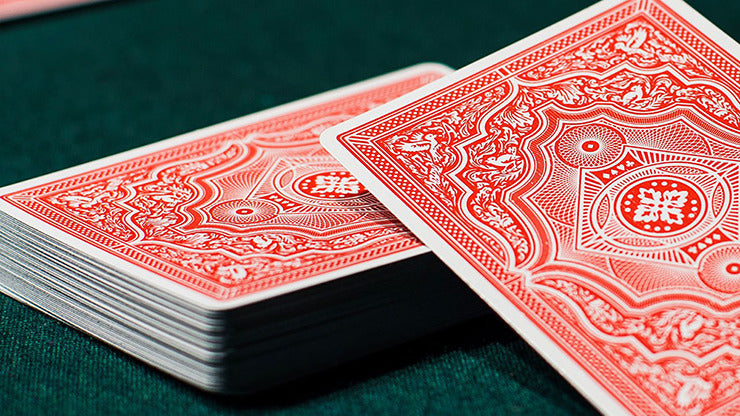 Red V2 Cohorts, Luxury-pressed E7 Playing Cards