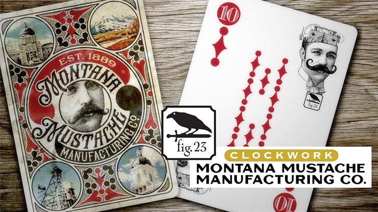 Mécanisme : cartes à jouer Montana Moustache Manufacturing Co. par fig 23