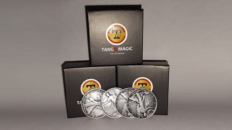 Replica Walking Liberty TUC plus 3 coins, Gimmicks and Online Instructions by Tango Magic