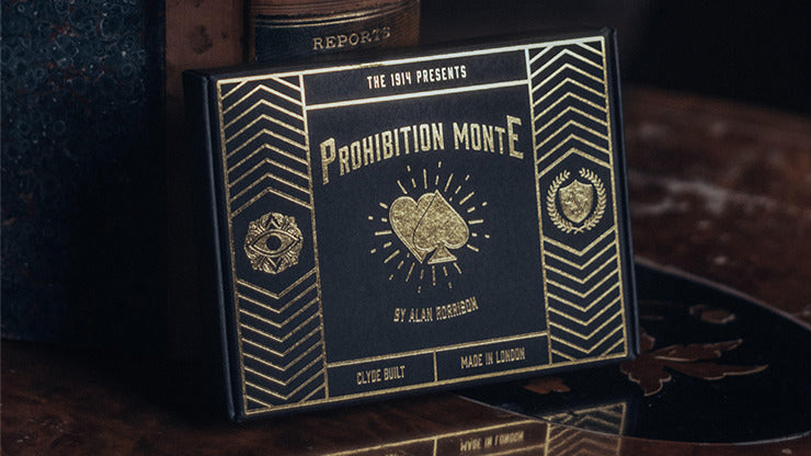 Prohibition Monte, Gimmicks and Online Instructions by Alan Rorrison and the 1914