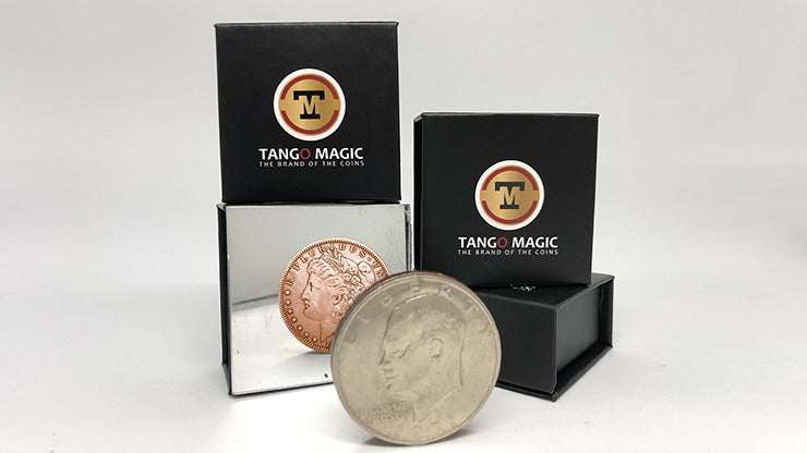 Copper Morgan Copper and Silver, Gimmicks and Online Instructions by Tango Magic