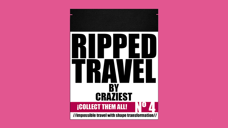 RIPPED TRAVEL, Red Gimmicks and Online Instruction by Craziest