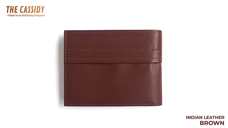 THE CASSIDY WALLET BROWN by Nakul Shenoy, on sale