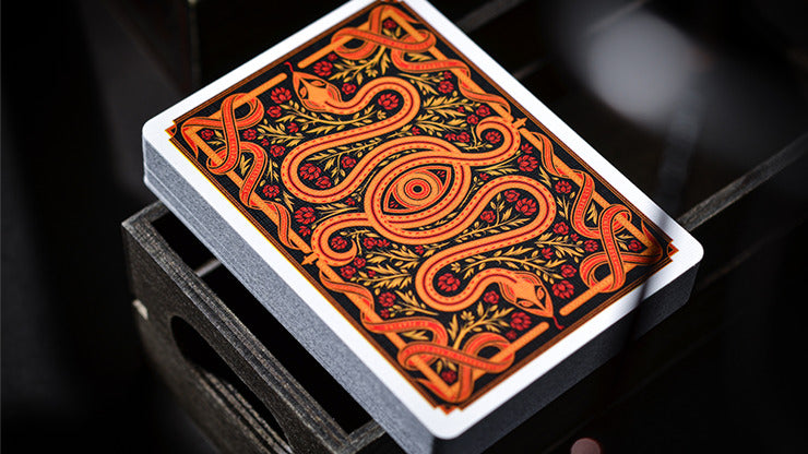 Cartes à jouer The Secret, Scarlet Edition par Riffle Shuffle