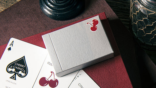 Cherry Casino House Deck, McCarran Silver Playing Cards by Pure Imagination Projects, on sale