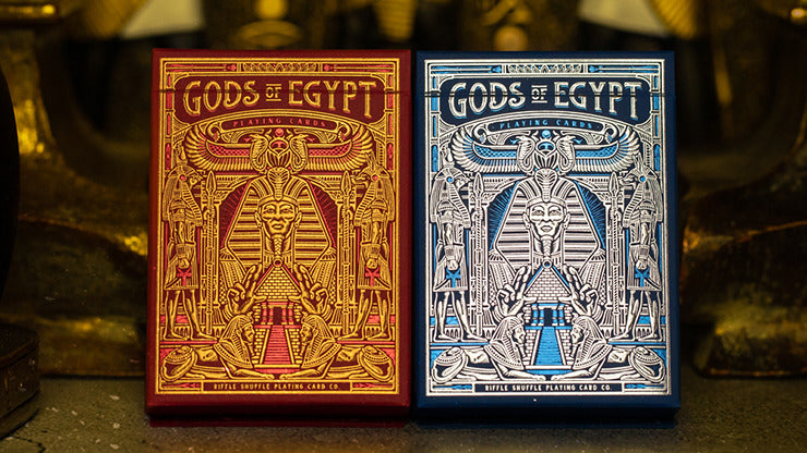 Gods of Egypt, Red Playing Cards by Divine Playing Cards
