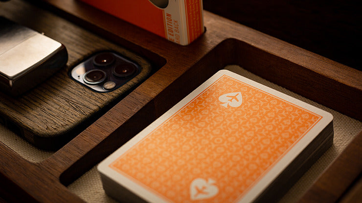 Lounge Edition in Hangar, Orange by Jetsetter Playing Cards, on sale