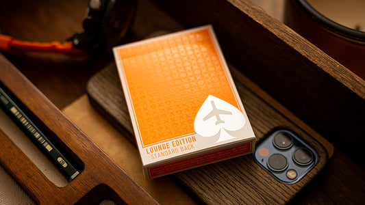 Lounge Edition in Hangar, Orange by Jetsetter Playing Cards, on sale