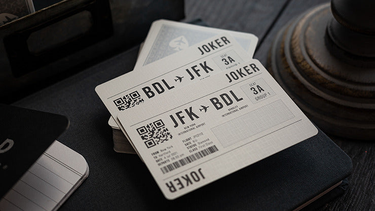 Lounge Edition in Jetway, Silver by Jetsetter Playing Cards, on sale