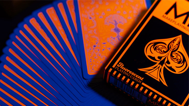 Fluorescent, Pumpkin Edition Playing Cards, on sale