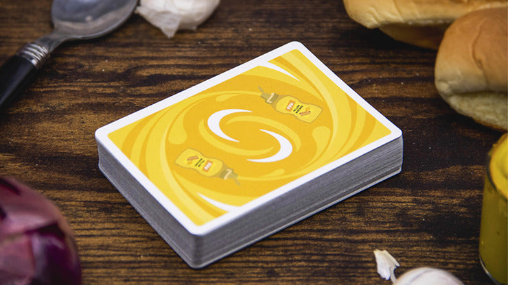 Cartes à jouer moutarde de Fast Food Playing Cards*