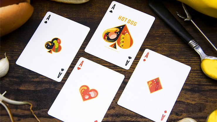 Hot Dog Playing Cards by Fast Food Playing Cards, on sale