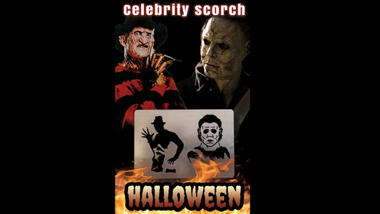 Celebrity Scorch, Halloween and Horror by Mathew Knight and Stephen Macrow, on sale