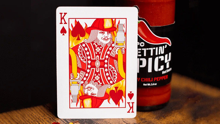 Gettin&#039; Spicy -Chili Pepper Playing Cards by OPC