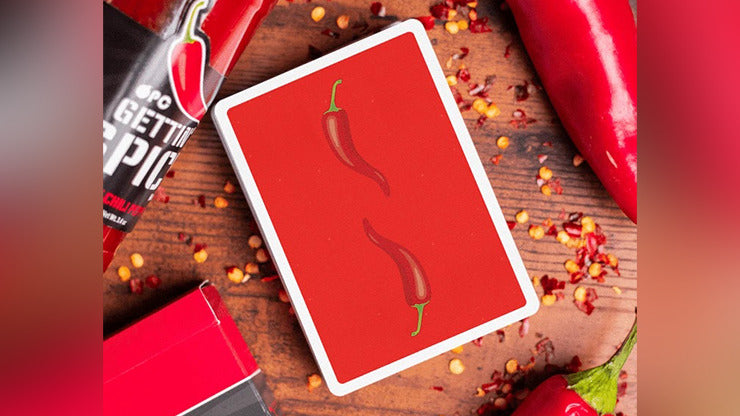 Gettin&#039; Spicy -Chili Pepper Playing Cards by OPC
