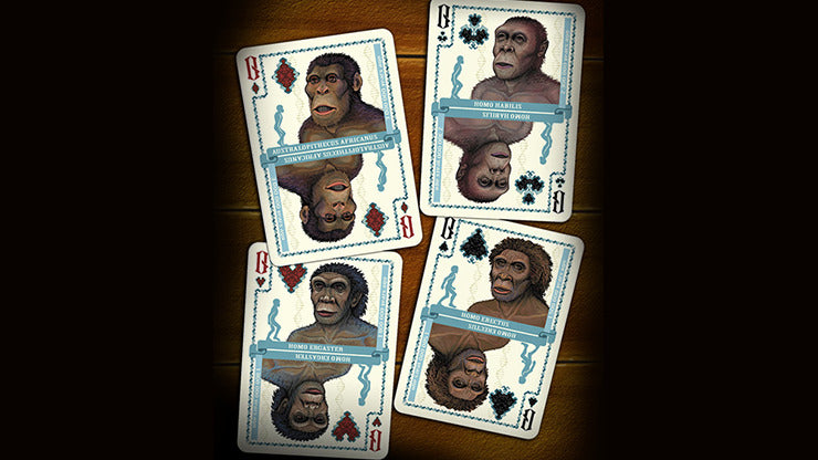 Evolution Of Mankind Playing Cards*