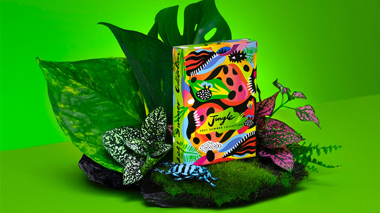 Collection été 2021 : Jungle Gilded Playing Cards par CardCutz