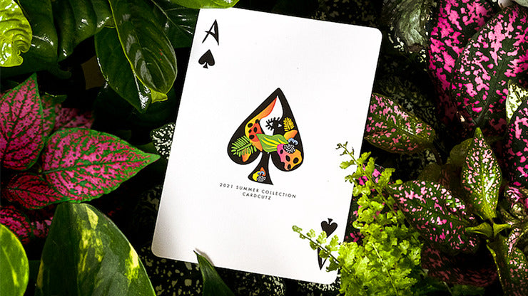 Collection été 2021 : Jungle Gilded Playing Cards par CardCutz