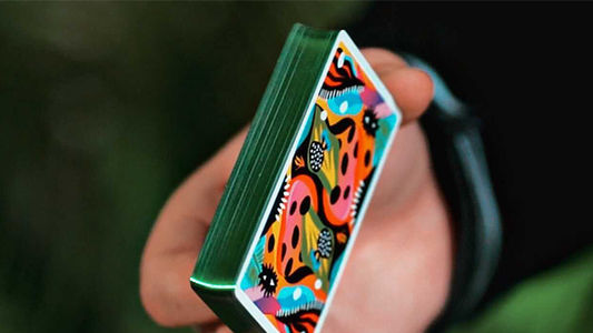 Collection été 2021 : Jungle Gilded Playing Cards par CardCutz