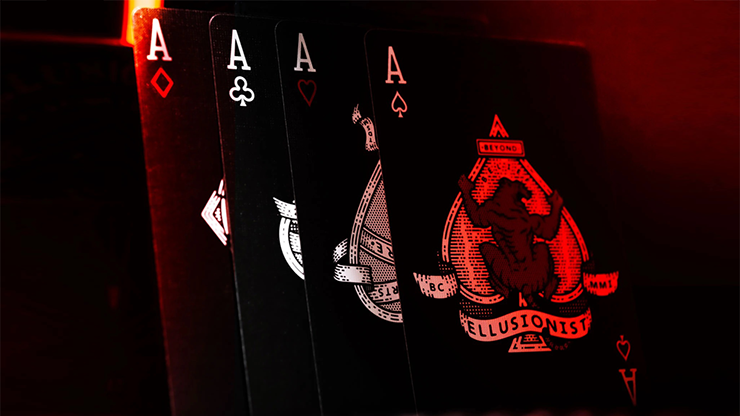 Deck Ellusionist : Cartes à jouer Black Anniversary Edition