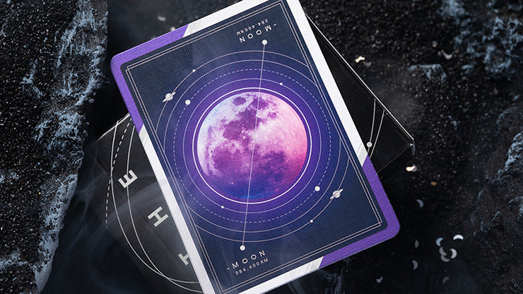 The Moon, Purple Edition Playing Cards by Solokid, on sale