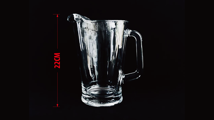 SELF EXPLODING GLASS PITCHER, 22cm by Wance