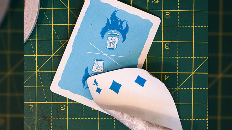 Trash &amp; Burn, Blue Playing Cards by Howlin' Jacks, on sale