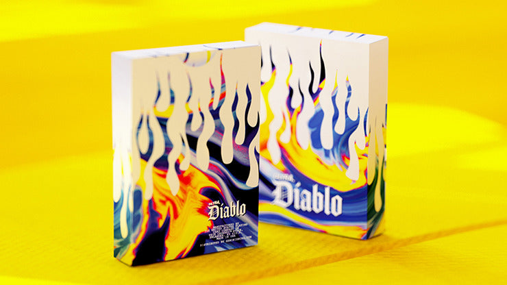 Ultra Diablo Blue Playing Cards by Gemini, on sale