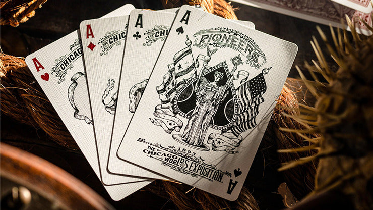 Pioneers, Blue Playing Cards