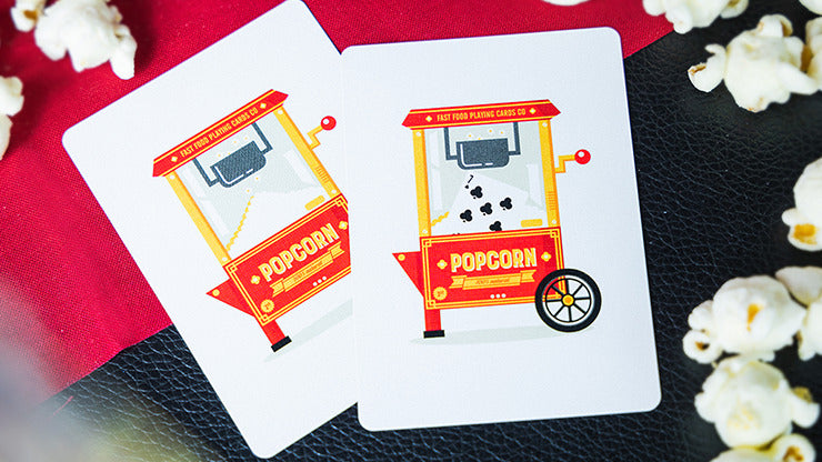 Cartes à jouer Popcorn de Fast Food Playing Cards*